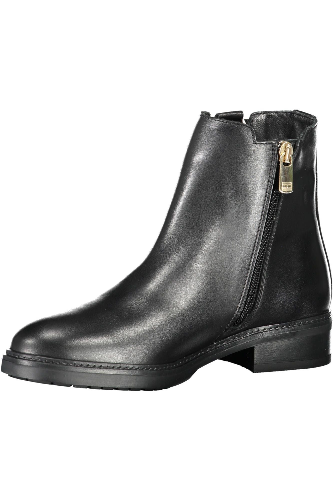 Tommy Hilfiger Black Polyester Boot