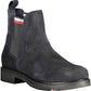 Tommy Hilfiger Blue Polyester Boot