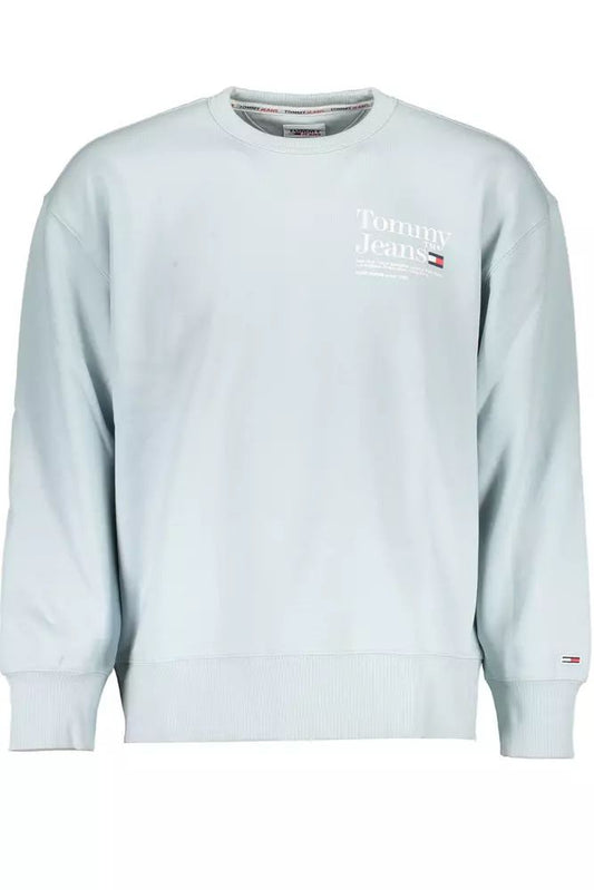 Tommy Hilfiger Light Blue Cotton Sweater