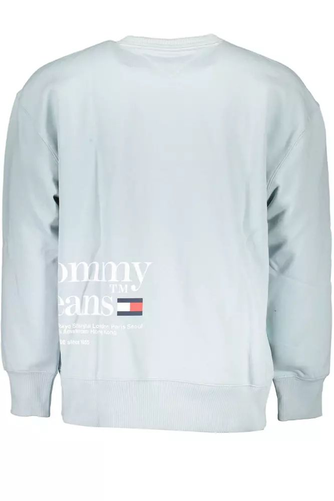 Tommy Hilfiger Light Blue Cotton Sweater