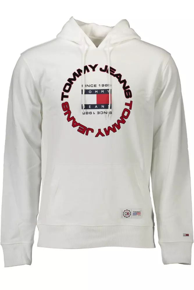 Tommy Hilfiger White Cotton Sweater