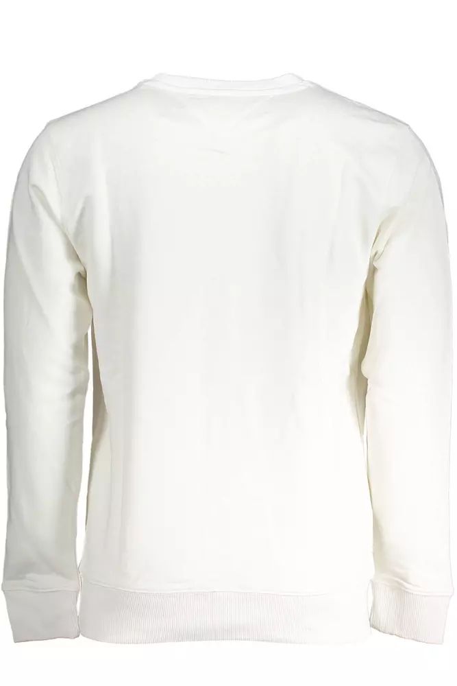 Tommy Hilfiger White Cotton Sweater