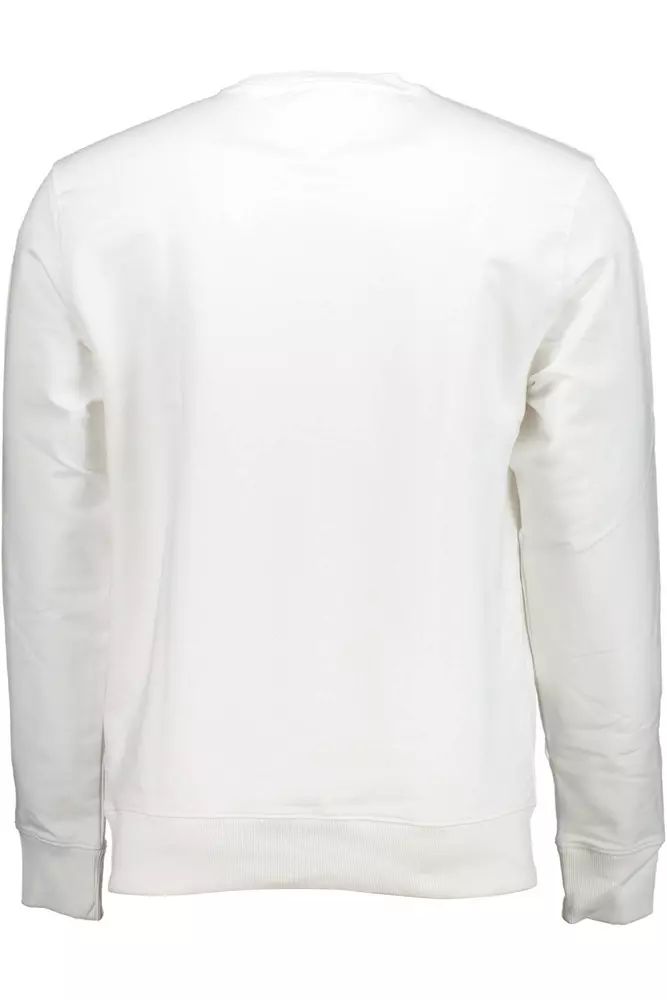 Tommy Hilfiger White Cotton Sweater