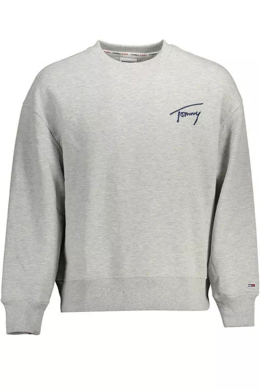 Tommy Hilfiger Gray Cotton Sweater