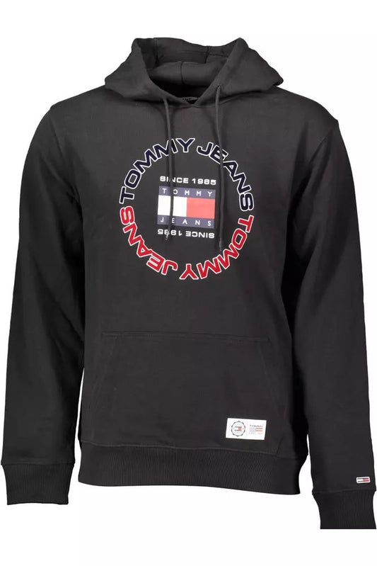 Tommy Hilfiger Black Cotton Sweater