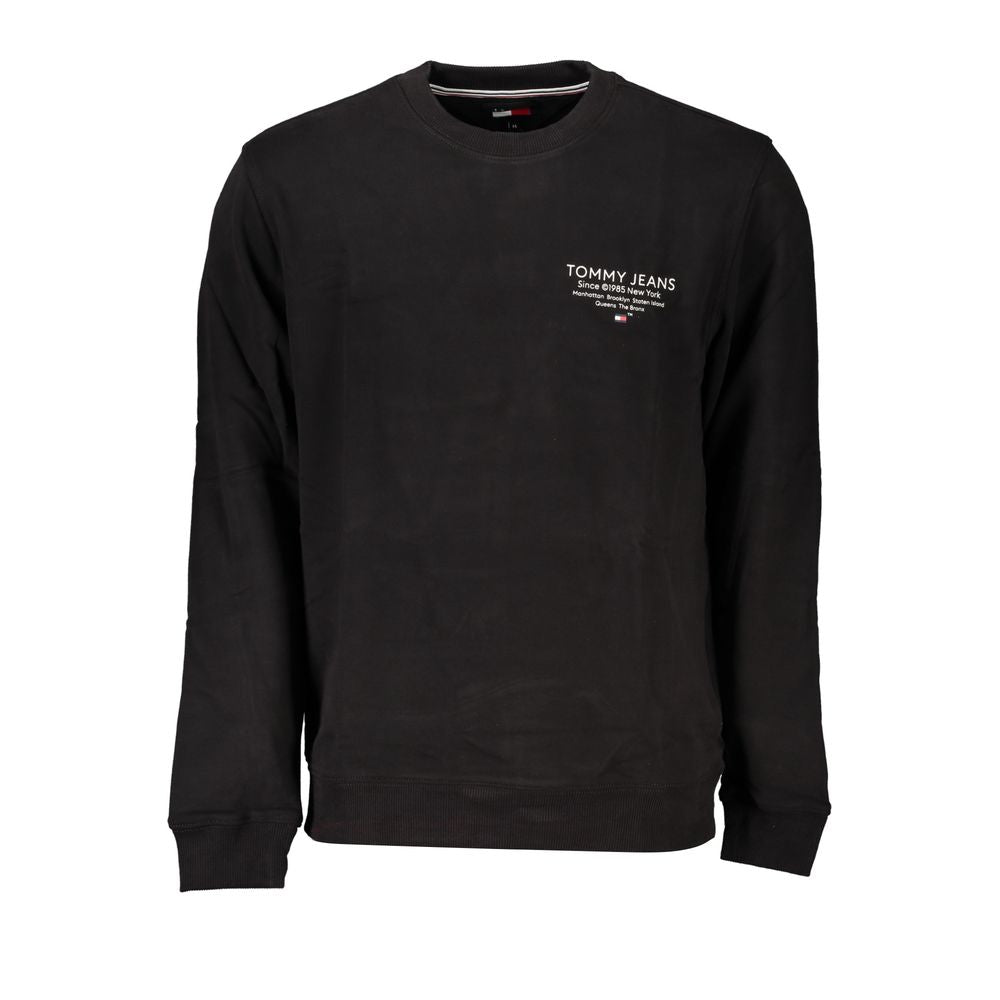 Tommy Hilfiger Black Cotton Sweater