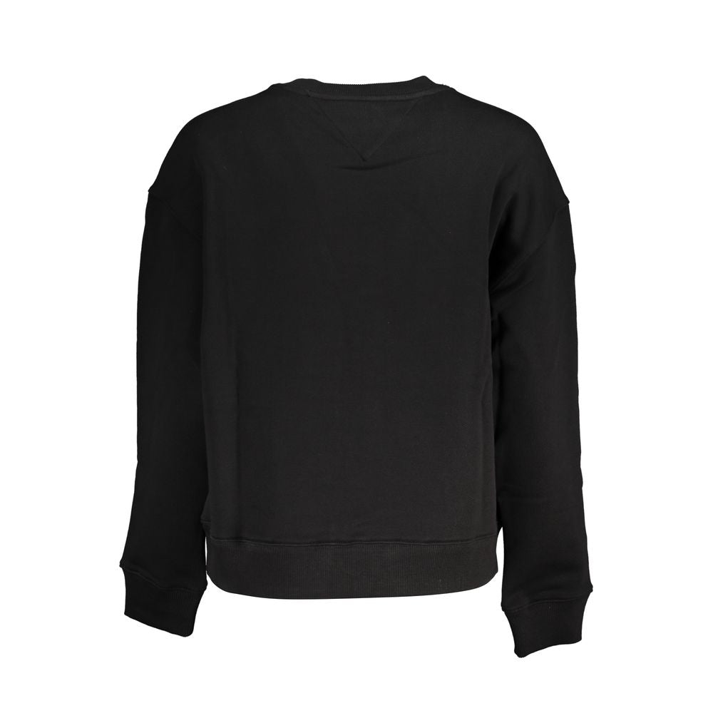 Tommy Hilfiger Black Cotton Sweater