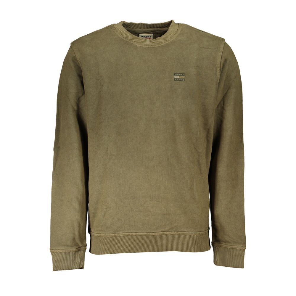 Tommy Hilfiger Green Cotton Sweater