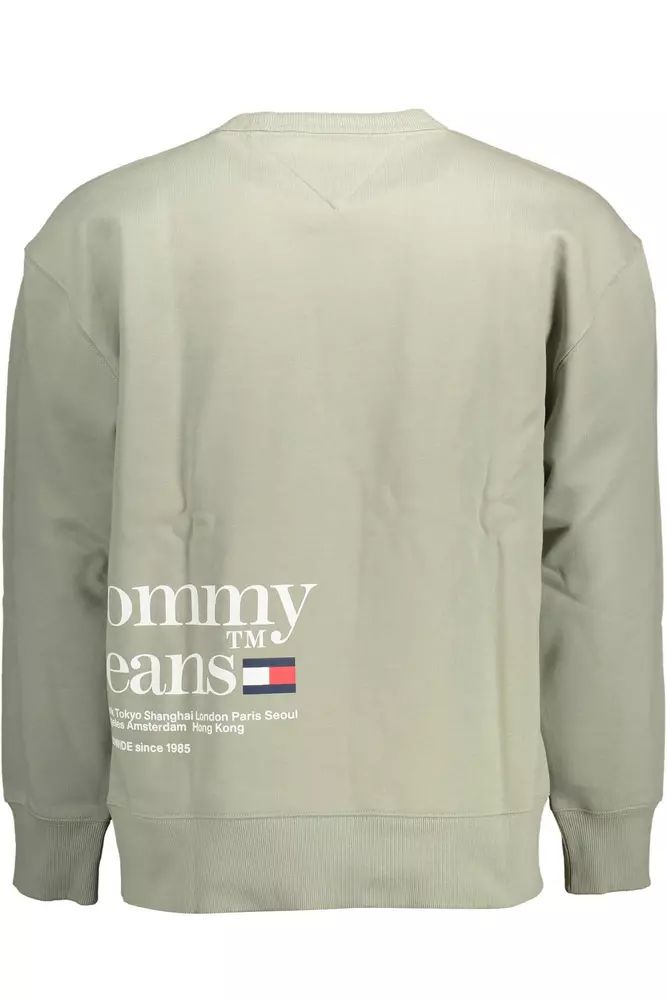 Tommy Hilfiger Green Cotton Sweater