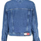 Tommy Hilfiger Blue Cotton Jackets & Coat