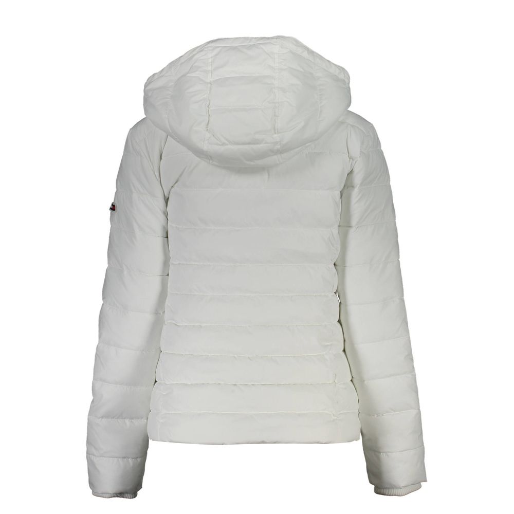 Tommy Hilfiger White Polyester Jackets & Coat