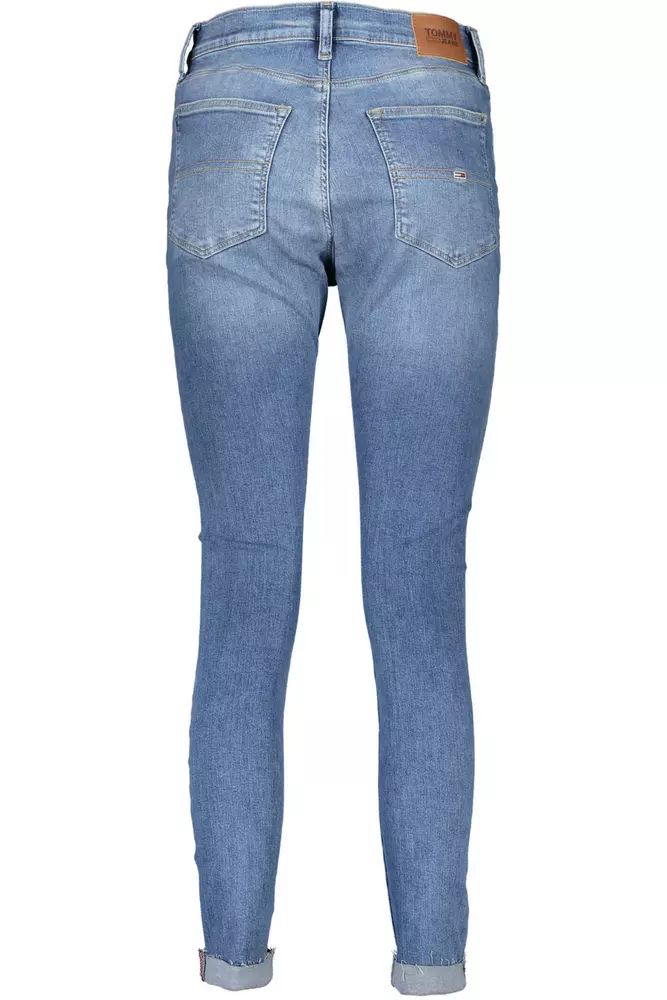 Tommy Hilfiger Light Blue Cotton Jeans & Pant