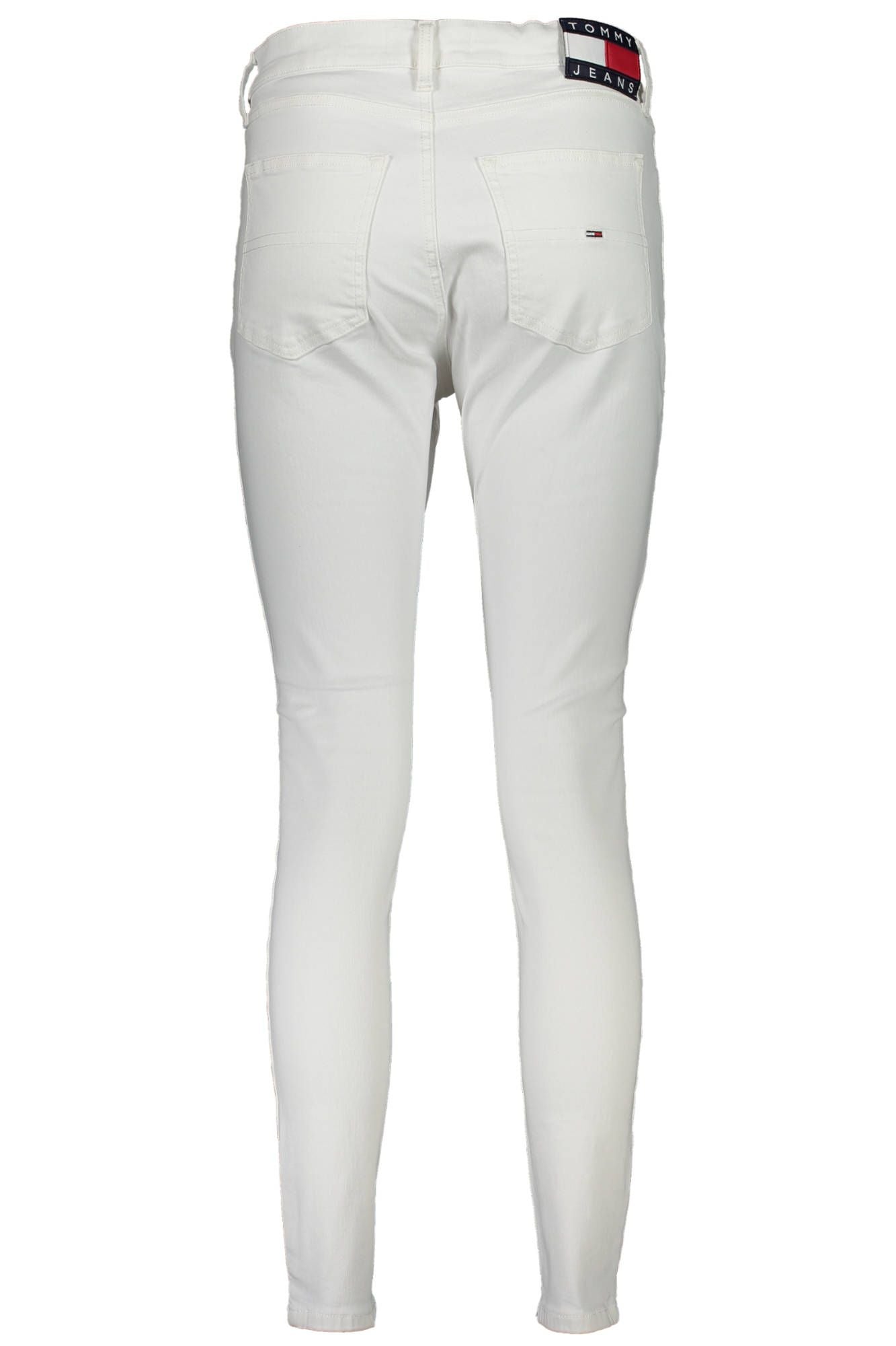 Tommy Hilfiger White Cotton Jeans & Pant