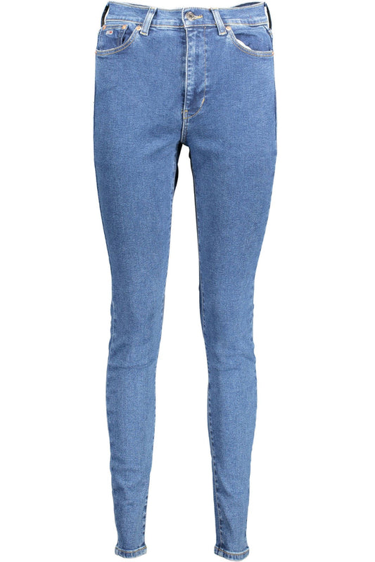 Tommy Hilfiger Blue Cotton Jeans & Pant