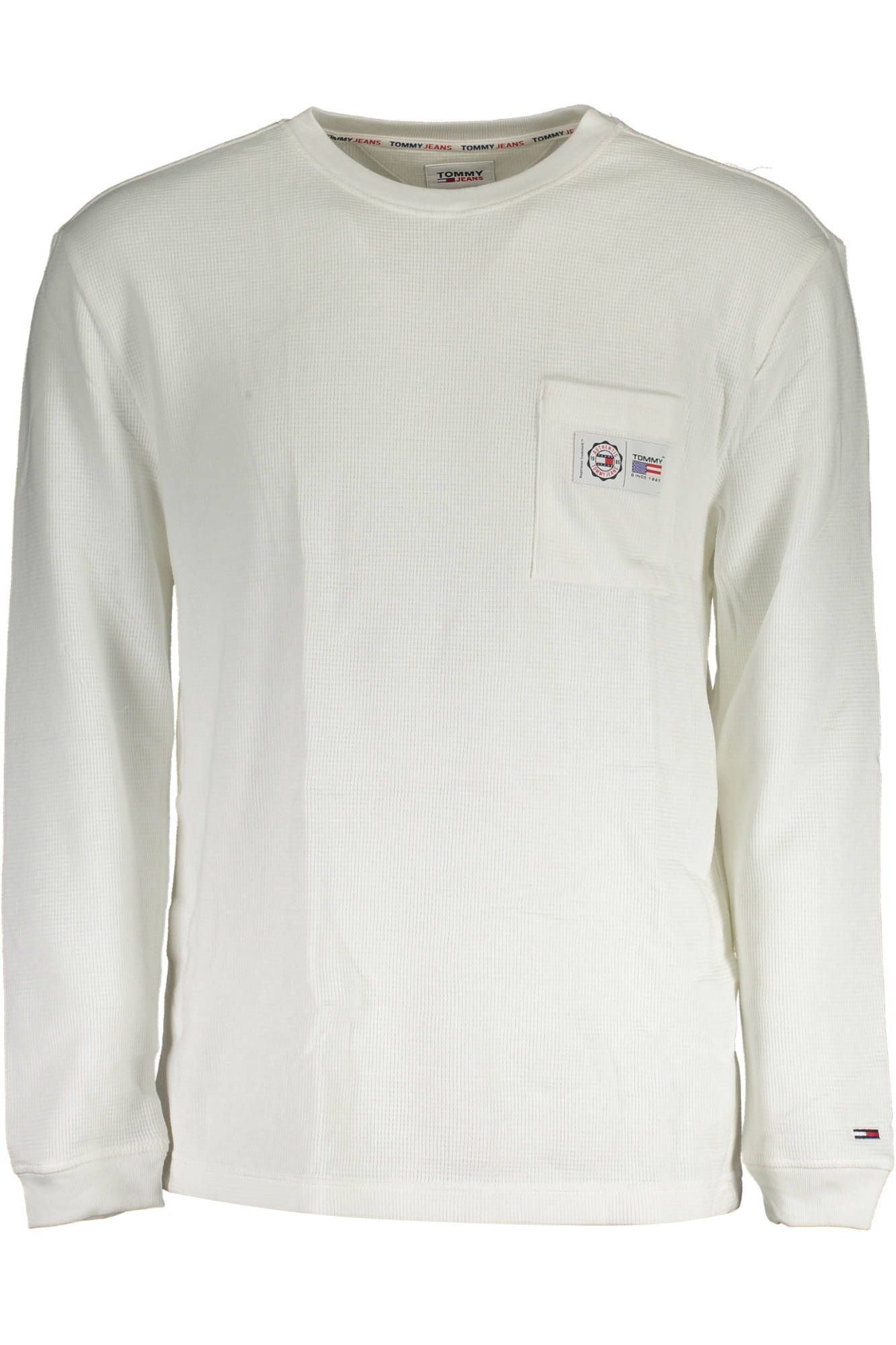 Tommy Hilfiger White Cotton Sweater