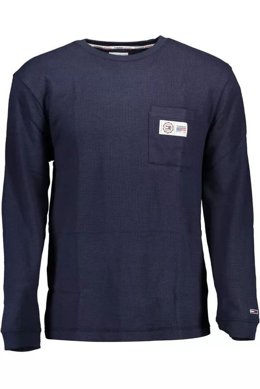 Tommy Hilfiger Blue Cotton Sweater