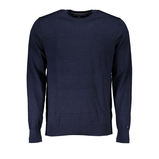 Tommy Hilfiger Blue Fabric Sweater