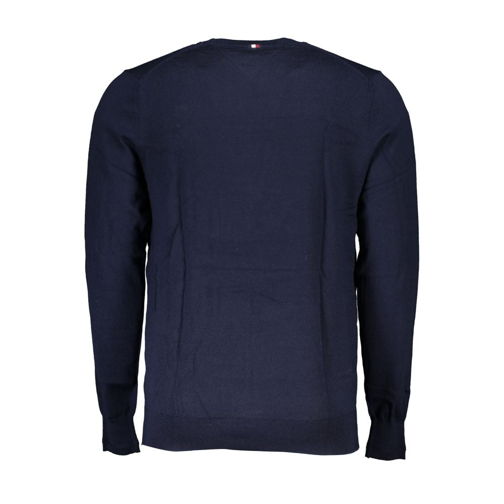 Tommy Hilfiger Blue Fabric Sweater