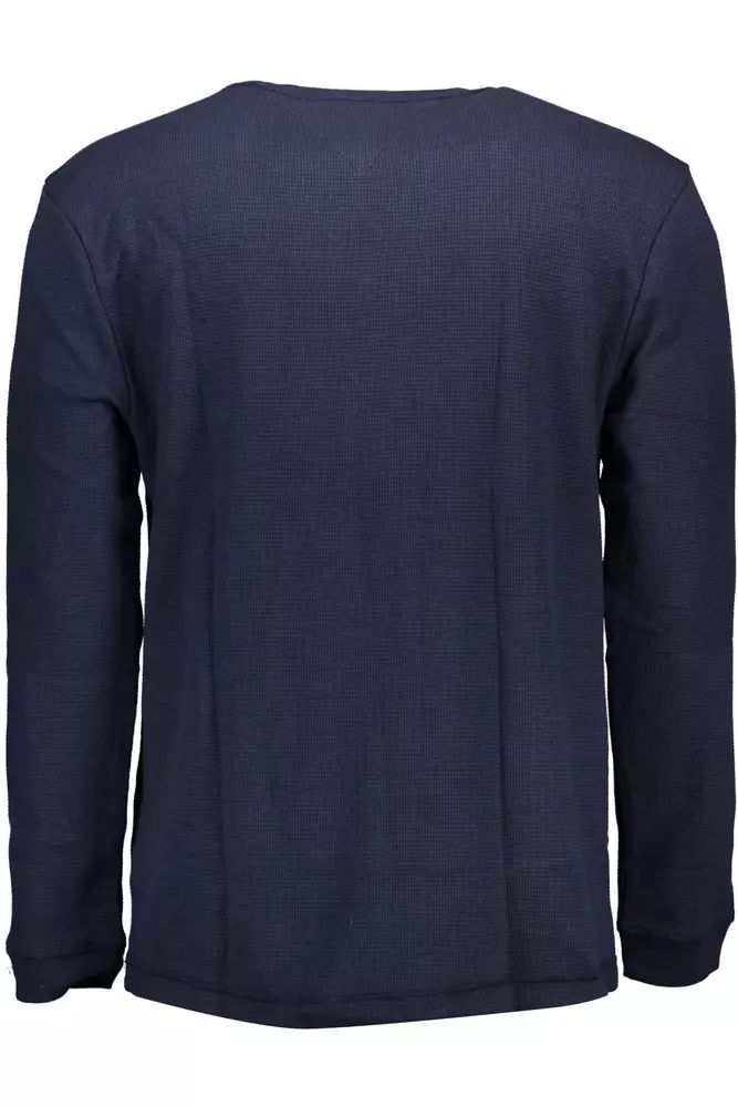 Tommy Hilfiger Blue Cotton Sweater