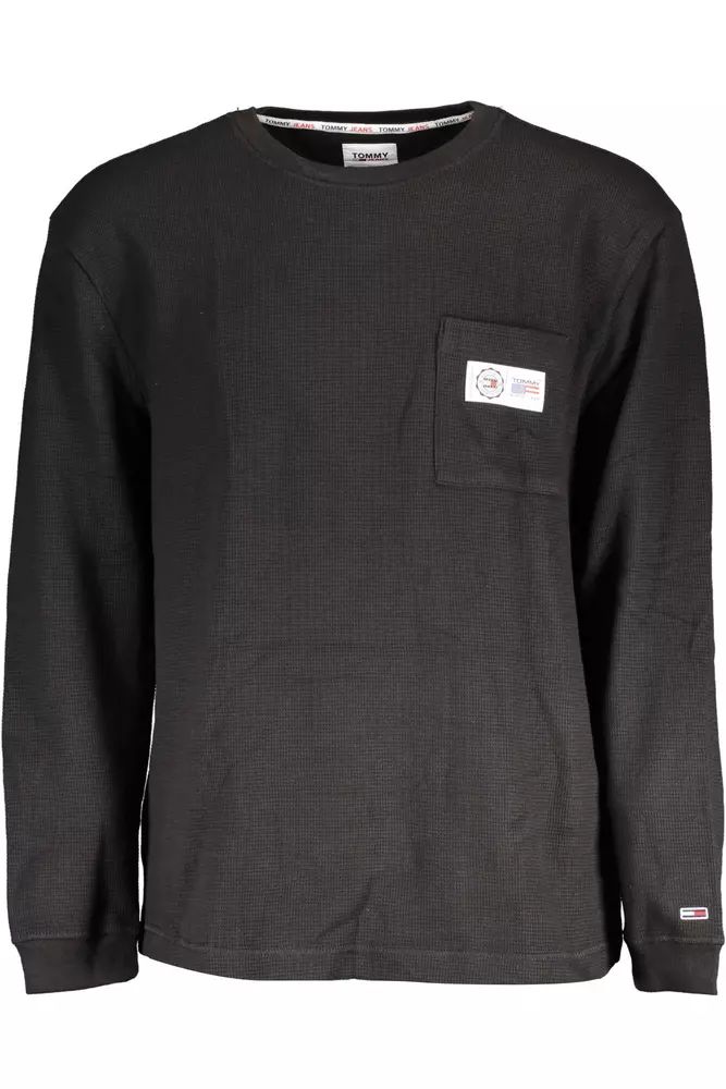 Tommy Hilfiger Black Cotton Sweater