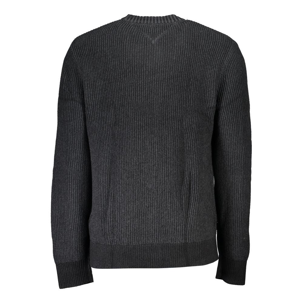 Tommy Hilfiger Black Cotton Sweater