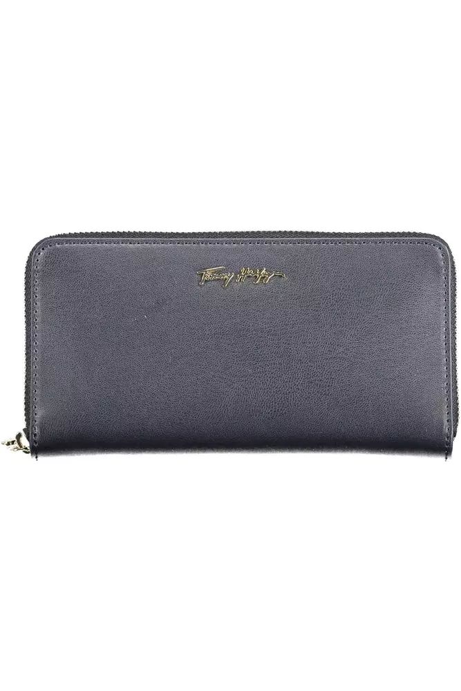 Tommy Hilfiger Blue Polyethylene Wallet