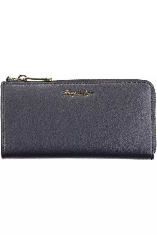 Tommy Hilfiger Blue Polyethylene Wallet