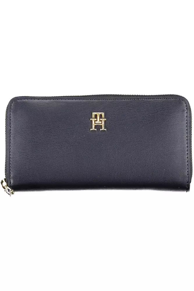 Tommy Hilfiger Blue Polyethylene Wallet