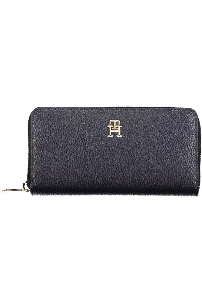 Tommy Hilfiger Blue Polyethylene Wallet