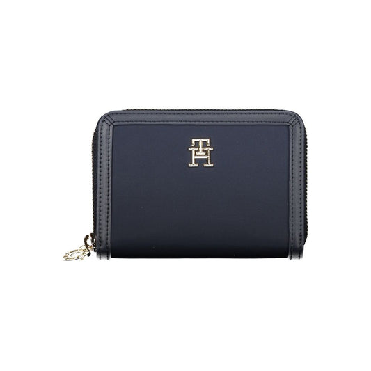 Tommy Hilfiger Blue Polyester Wallet