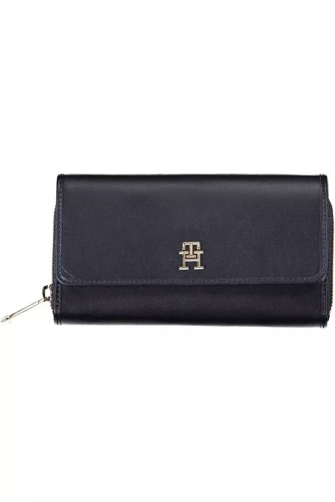 Tommy Hilfiger Blue Polyethylene Wallet