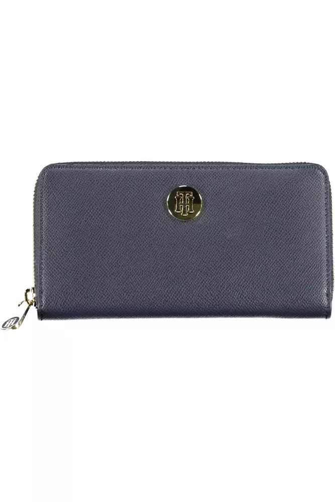 Tommy Hilfiger Blue Polyethylene Wallet