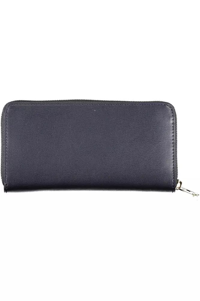 Tommy Hilfiger Blue Polyethylene Wallet