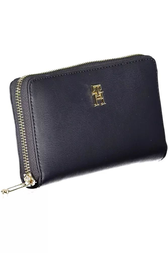 Tommy Hilfiger Blue Polyethylene Wallet