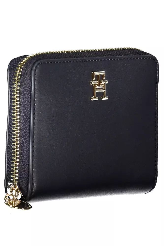 Tommy Hilfiger Blue Polyethylene Wallet