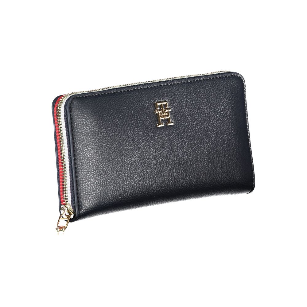 Tommy Hilfiger Blue Polyester Wallet