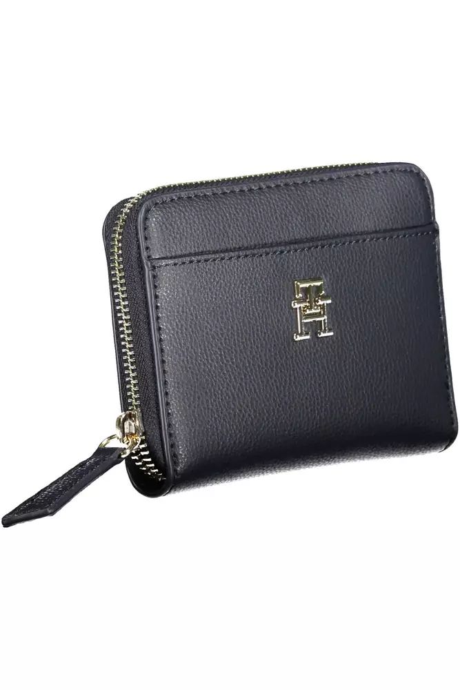 Tommy Hilfiger Blue Polyester Wallet