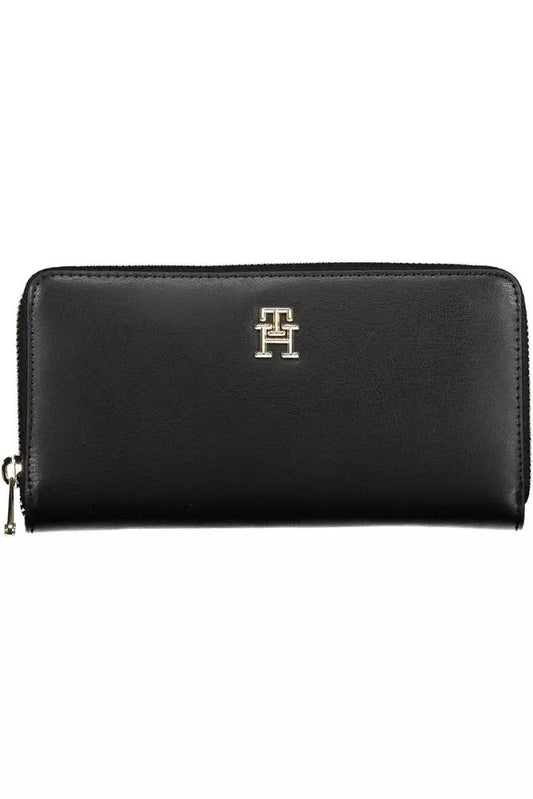 Tommy Hilfiger Black Polyethylene Wallet