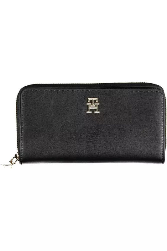 Tommy Hilfiger Black Polyethylene Wallet