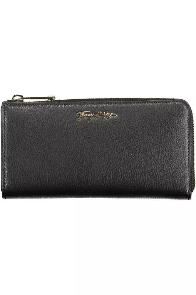 Tommy Hilfiger Black Polyethylene Wallet