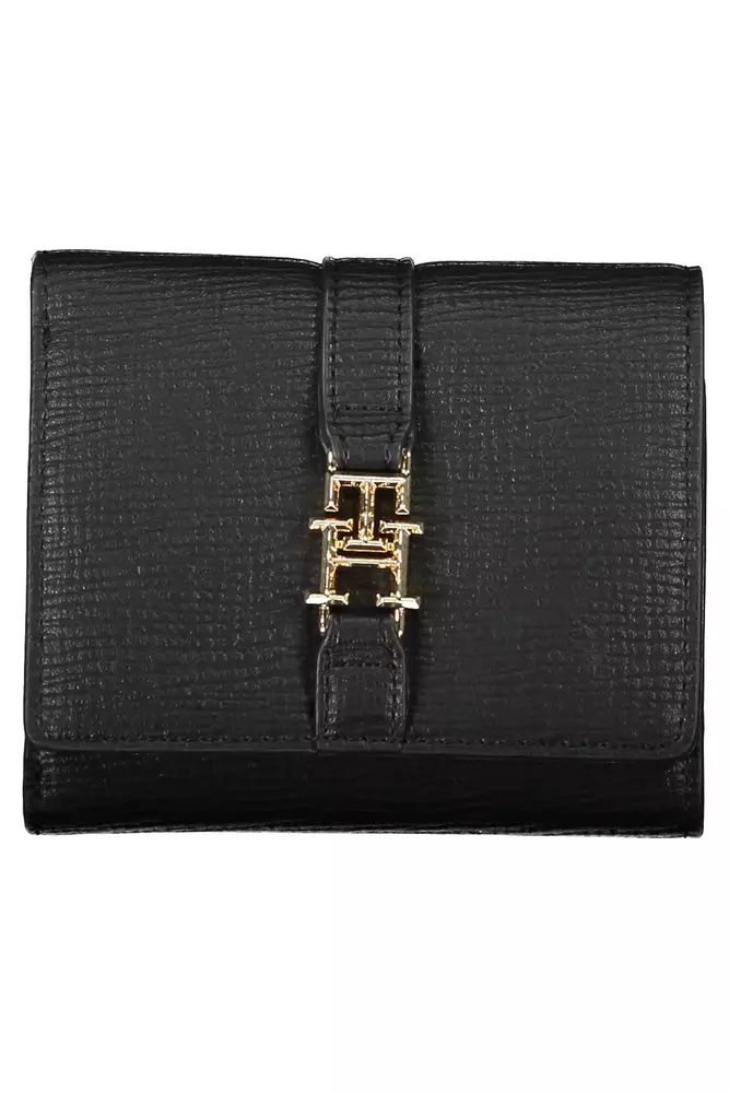 Tommy Hilfiger Black Polyethylene Wallet