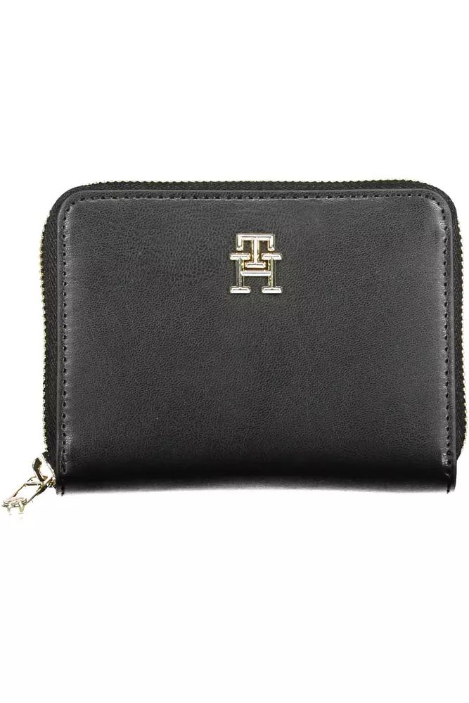 Tommy Hilfiger Black Polyethylene Wallet