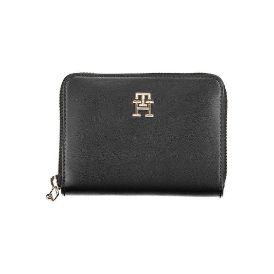 Tommy Hilfiger Black Polyethylene Wallet