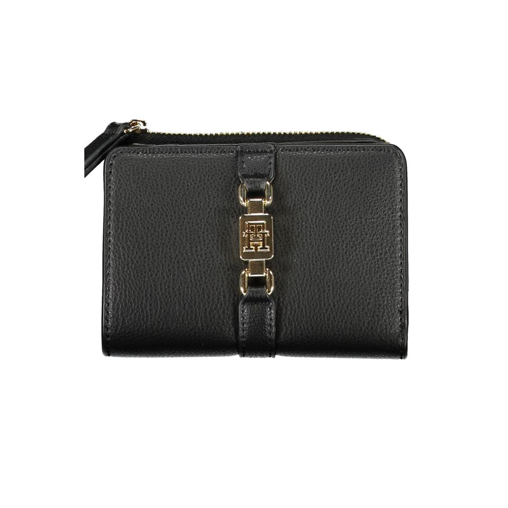 Tommy Hilfiger Black Polyester Wallet