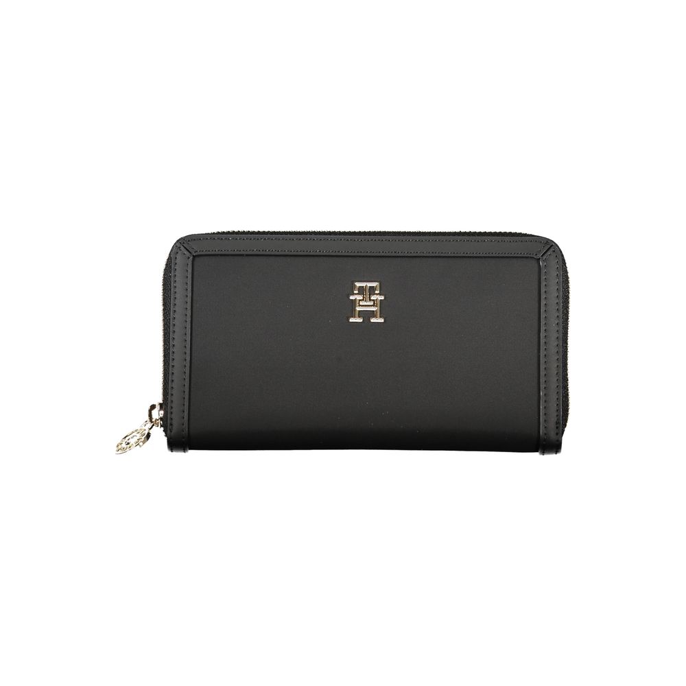 Tommy Hilfiger Black Polyester Wallet