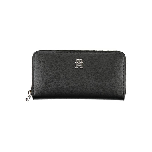 Tommy Hilfiger Black Polyester Wallet