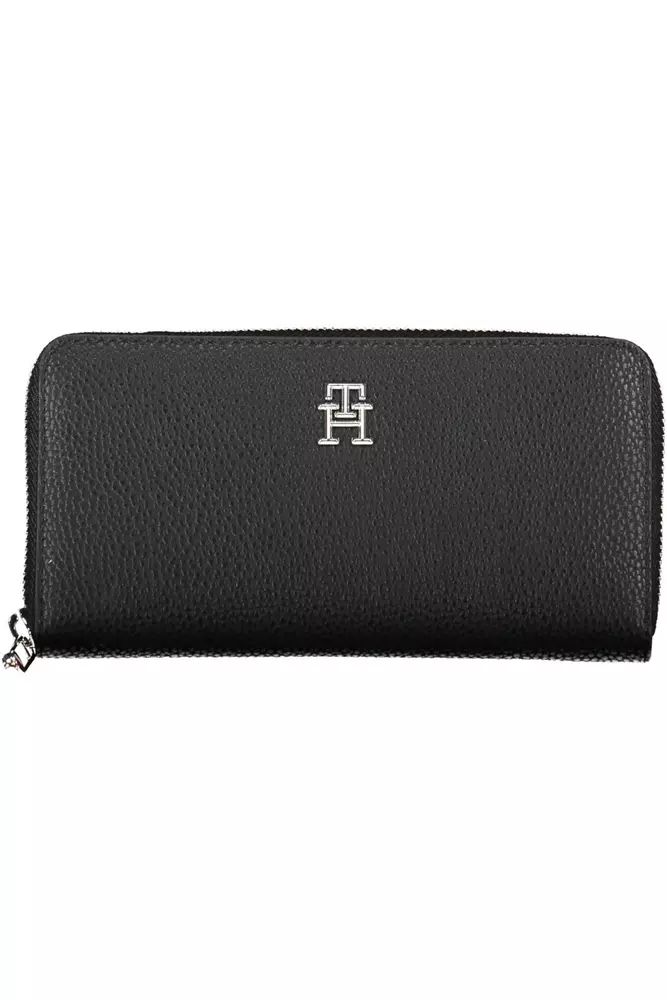 Tommy Hilfiger Black Polyethylene Wallet