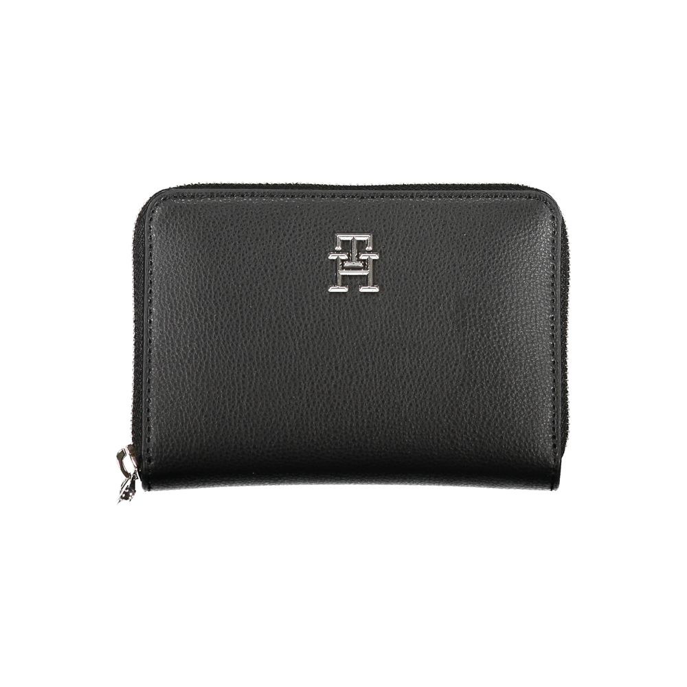 Tommy Hilfiger Black Polyester Wallet