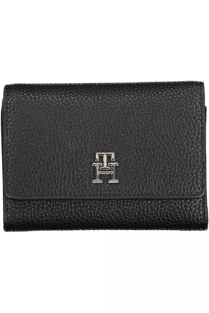 Tommy Hilfiger Black Polyethylene Wallet