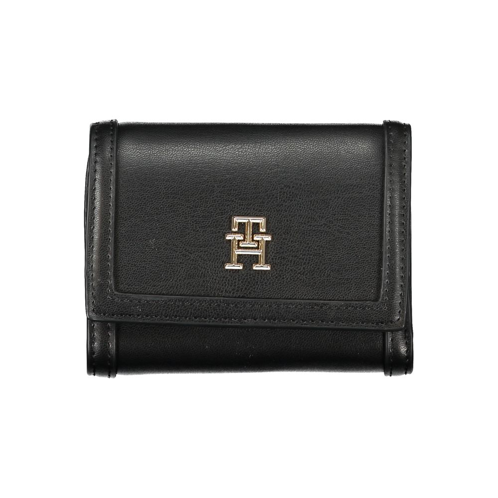 Tommy Hilfiger Black Polyethylene Wallet